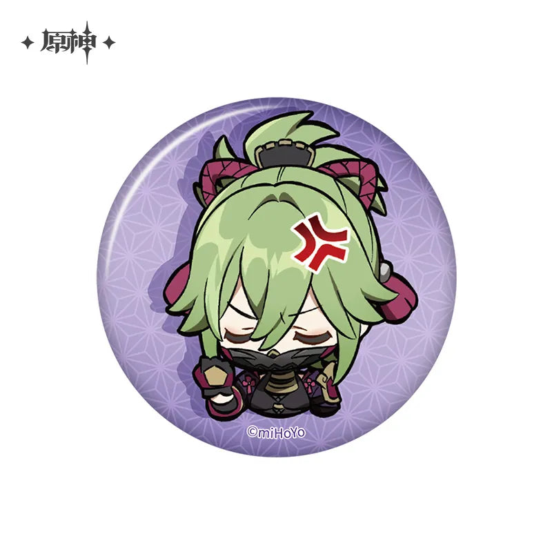 Genshin Impact - Inazuma Chibi Character Badges Ver.2