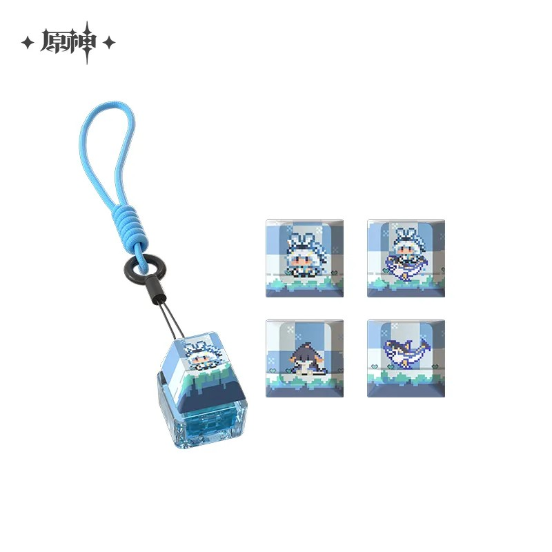 Genshin Impact - Natlan Colorful Pixel Series Keycap Set