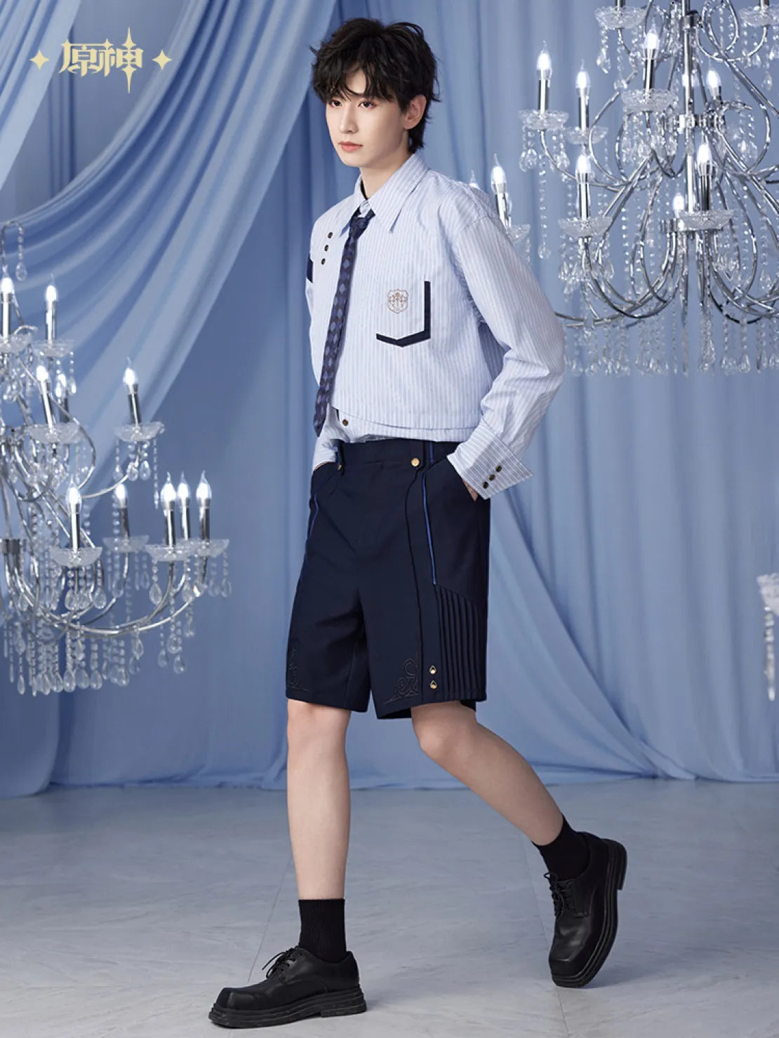 Pre-Order Genshin Impact - Furina Impression Serie High-Waisted Shorts / Tailing Corset