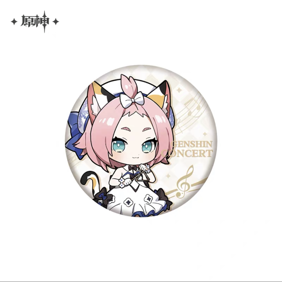 Genshin Concert 2023 Melodies of an Endless Journey Chibi Badges