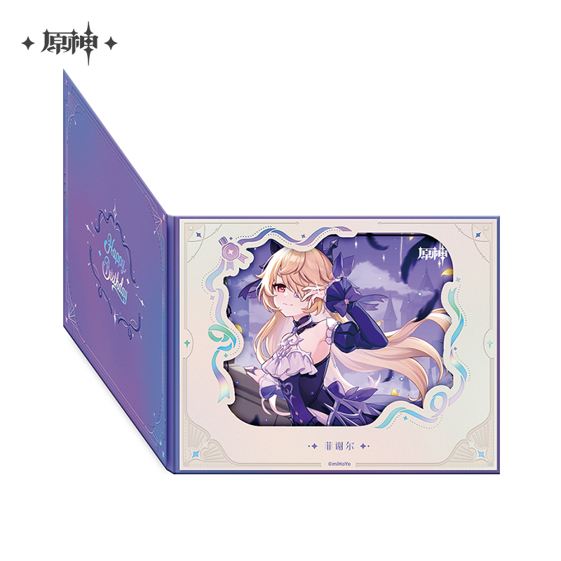 Pre-Order Genshin Impact - Day of Destiny Birthday Series Flip-Style Framed Shikishi 2025