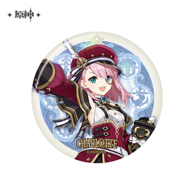 Genshin Impact - Fontaine Character Badge