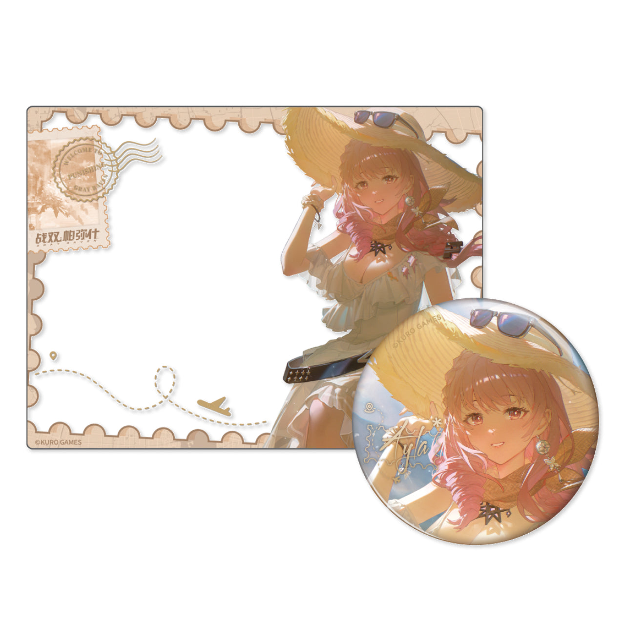 Pre-Order Punishing: Gray Raven - 6th Anniversary Echoes of Elsewhere Badge Transparent Card Set