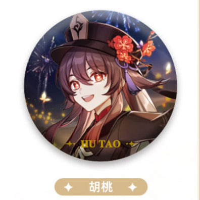 Genshin Impact Theme Character Badge