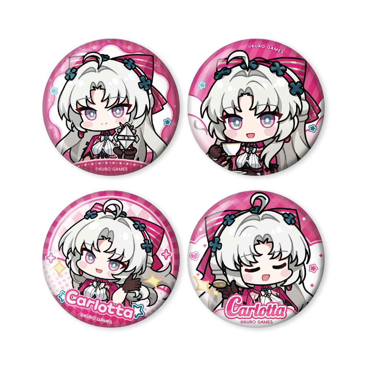 Pre-Order Wuthering Waves - Sticker Series Mini Badge Set