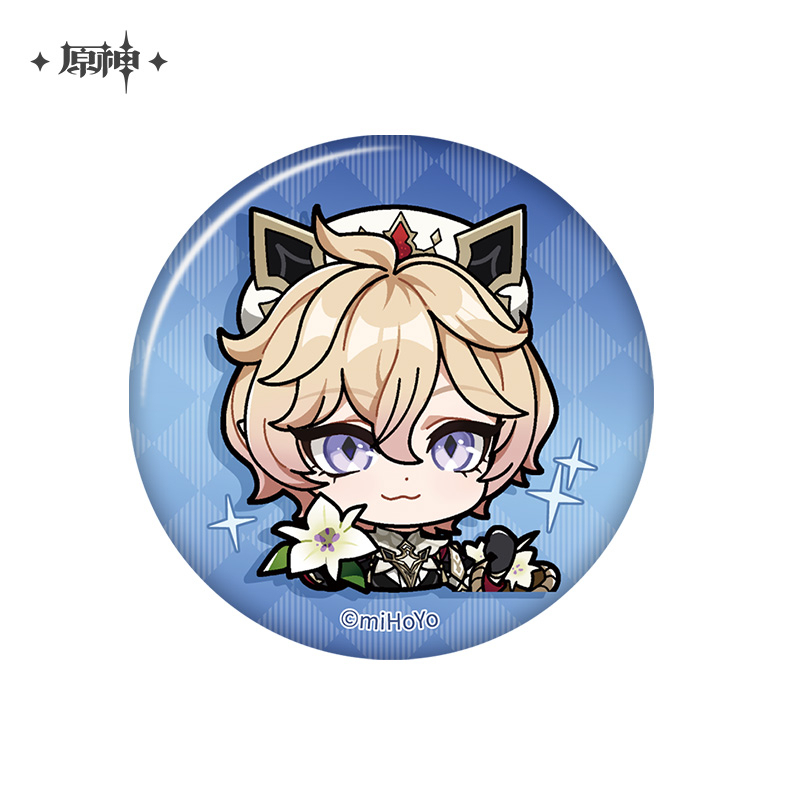 Pre-Order Genshin Impact - Chibi Emoji Series Mondstadt Badge
