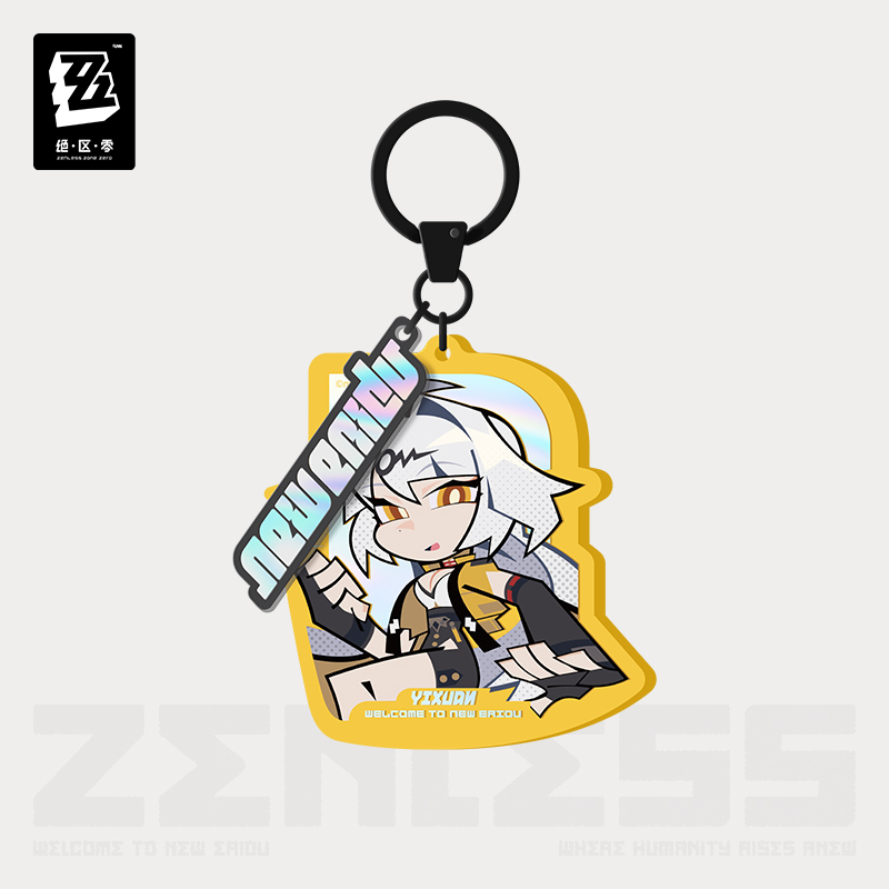 Pre-Order Zenless Zone Zero - New Eridu Series Chibi Keychain: Yunkui Summit