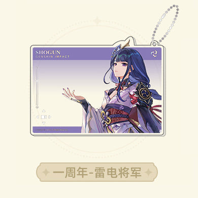 Genshin Impact Anniversary Celebration Series Acrylic Group Photo Card