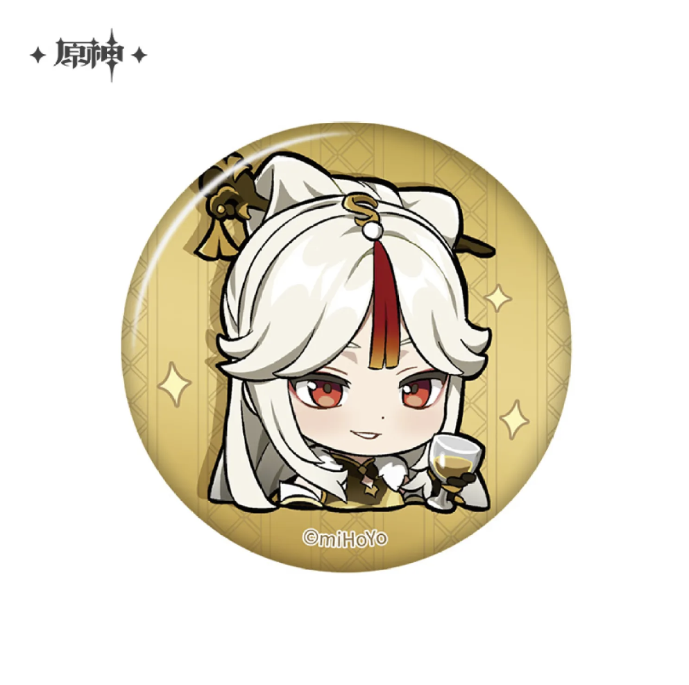 Genshin Impact - Liyue Character Chibi Badge