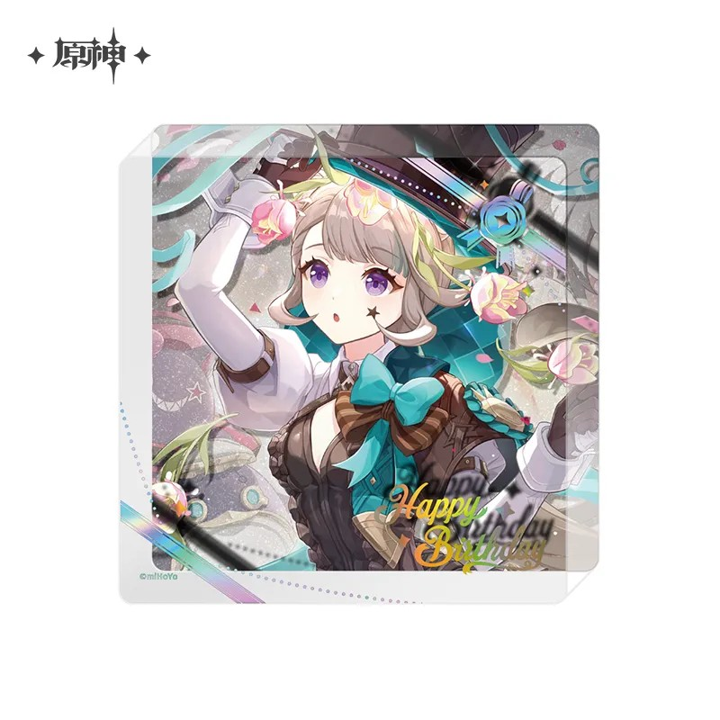 Genshin Impact - Day of Destiny Birthday Series Acrylic Coaster 2025