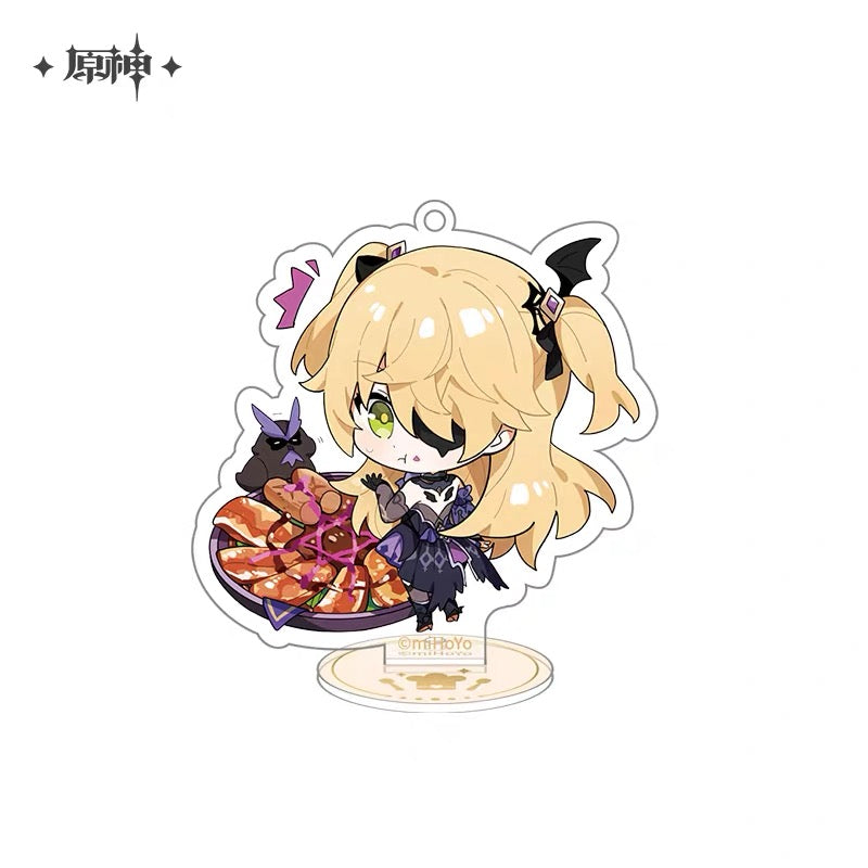 Genshin Impact Delicious Party Character Chibi Acrylic Standees