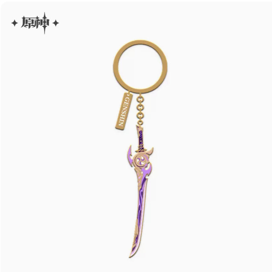 Genshin Impact Epitome Invocation Weapons Keychains