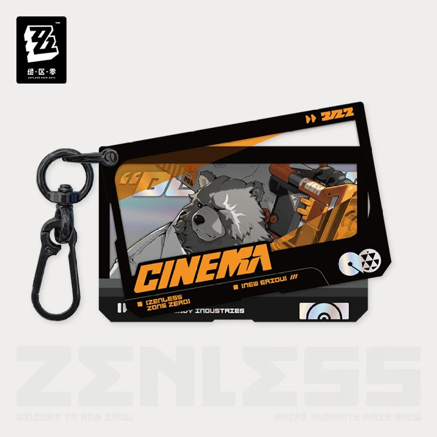 Zenless Zone Zero - Mindscape Cinema Layered Acrylic Keychain : Belobog Heavy Industries