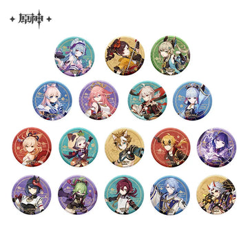 Genshin Impact - Inazuma Character Badges