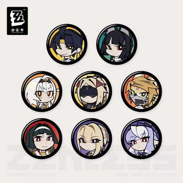 Zenless Zone Zero - Affinity Series Agent Avatar Mini Badge Blind Box Vol.4