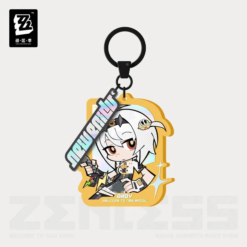 Zenless Zone Zero - New Eridu Series Chibi Acrylic Keychain: Unknown Faction