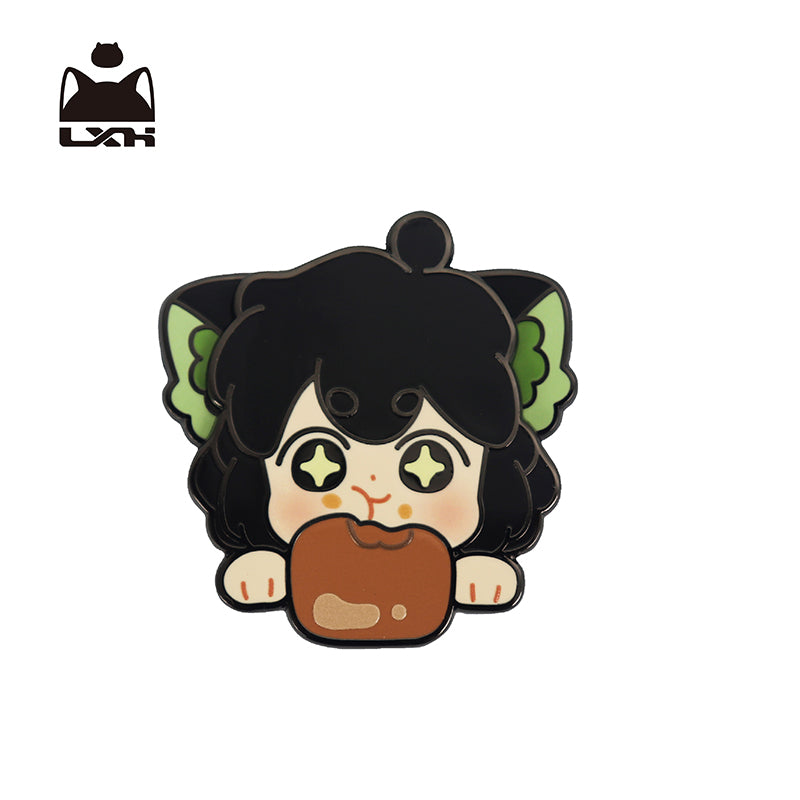 Pre-Order The Legend of Hei 2 - Xiaohei Pin Badge - Official Merch