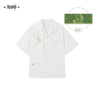 Genshin Impact - Forest and Flying Sands Series - Tighnari Impression Short-Sleeve Shirt