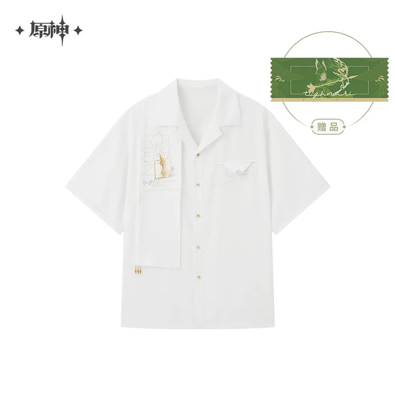 Genshin Impact - Forest and Flying Sands Series - Tighnari Impression Short-Sleeve Shirt