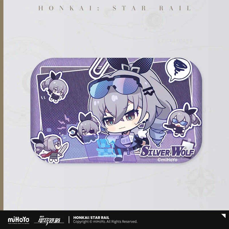 Pre-Order Honkai: Star Rail - Pom-Pom Photo Album Series Tinplate Badge