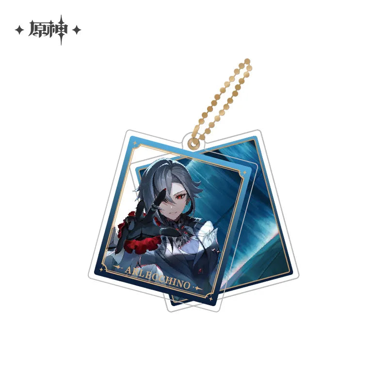 Genshin Impact Theme Double Piece Acrylic Keychain