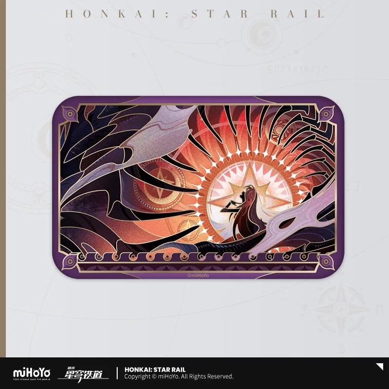 Pre-Order Honkai: Star Rail - Manuscript of Era Nova Series Tinplate Badge