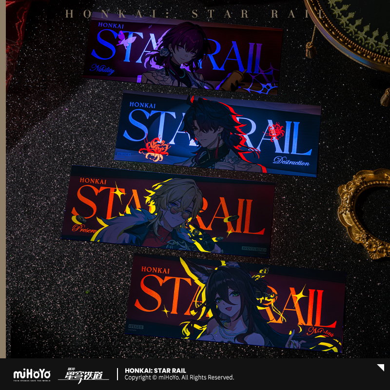 Pre-Order Honkai: Star Rail - Express Travel Series Laser Tickets
