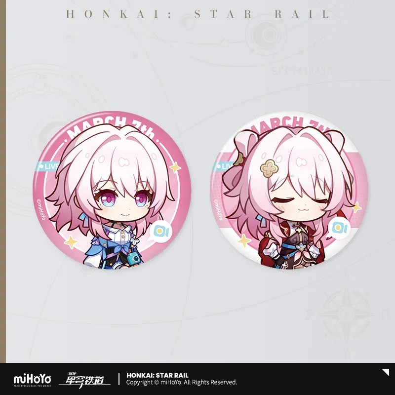 Honkai: Star Rail - Owlbert's Reception Room Series Badge Set