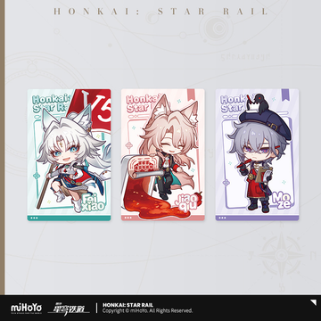 Pre-Order Honkai: Star Rail - Delicious Enjoyment Series Chibi Laser Card
