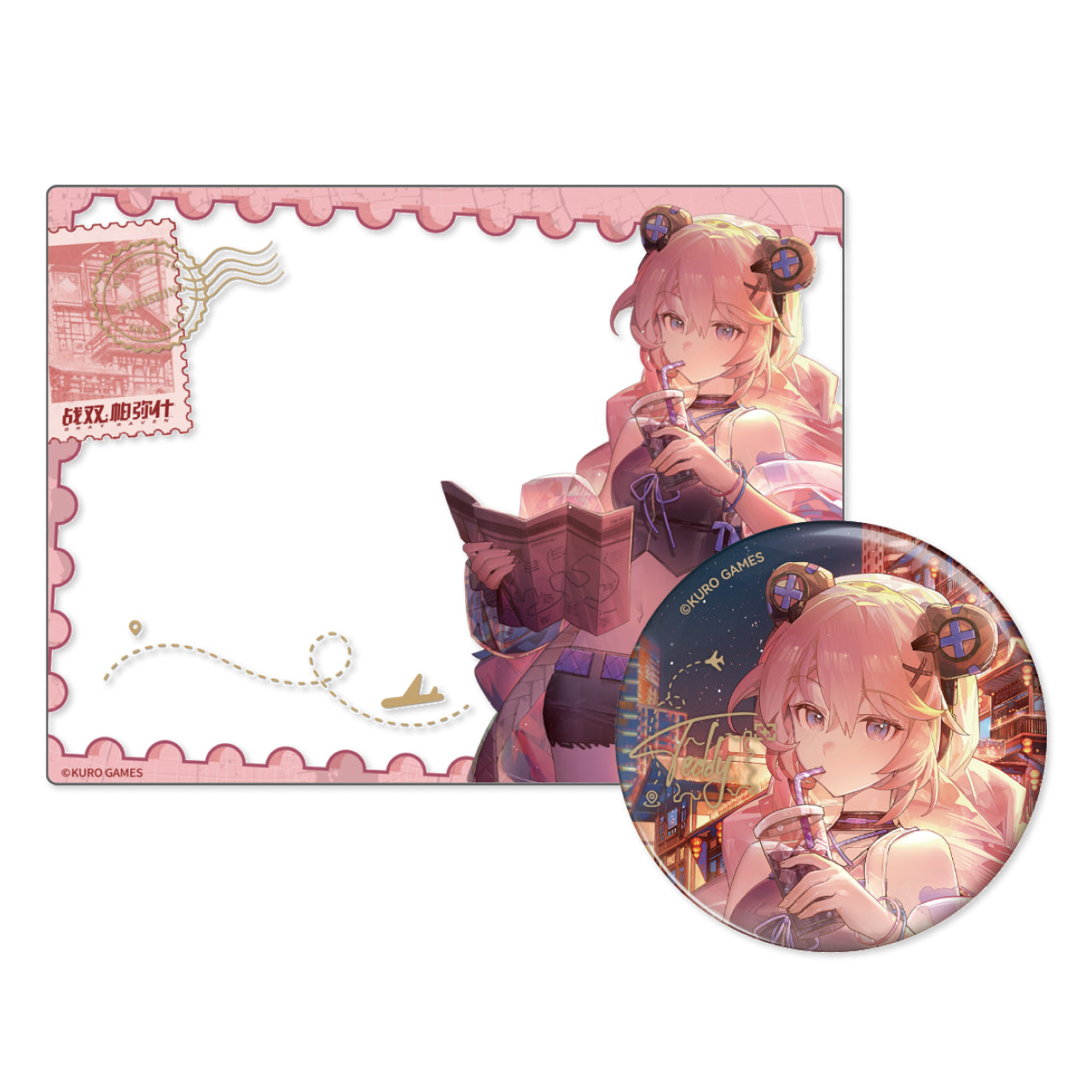 Pre-Order Punishing: Gray Raven - 6th Anniversary Echoes of Elsewhere Badge Transparent Card Set