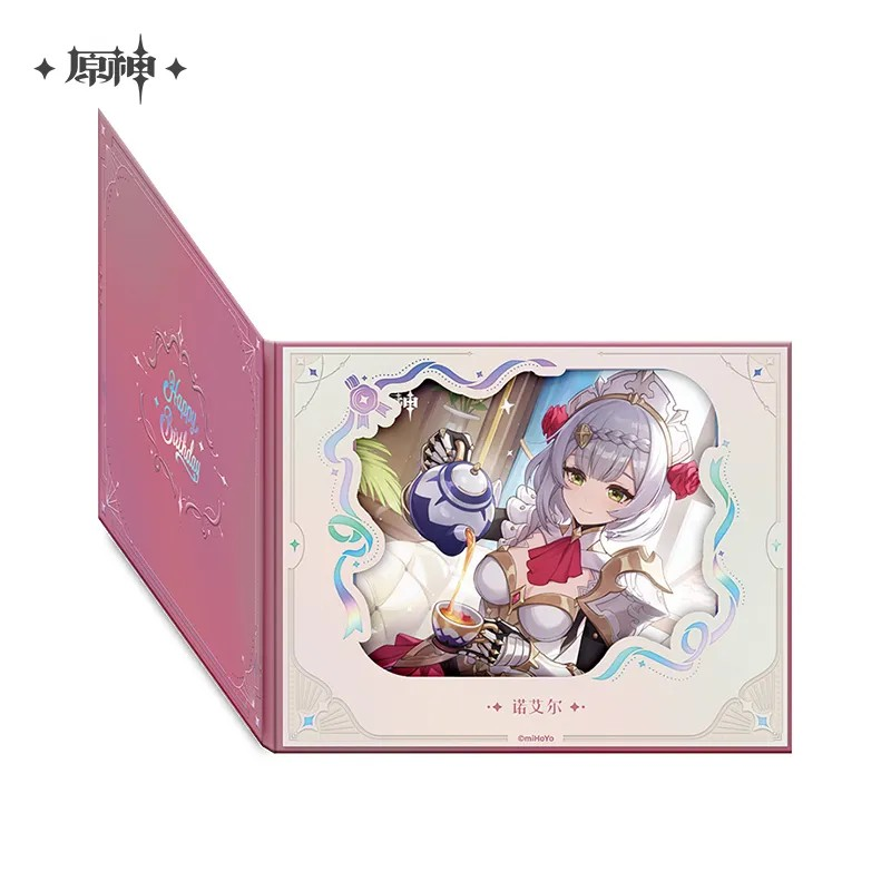 Pre-Order Genshin Impact - Day of Destiny Birthday Series Flip-Style Framed Shikishi 2025