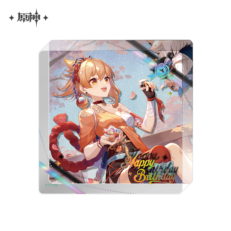 Genshin Impact - Day of Destiny Birthday Series Acrylic Coaster 2025