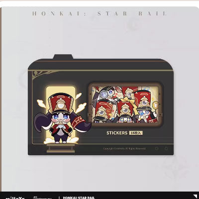 Honkai: Star Rail - Pom-Pom Gallery Chibi Sticker Pack