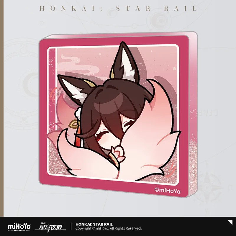 Honkai: Star Rail - Pom-Pom Gallery Quicksand Acrylic Fridge Magnet