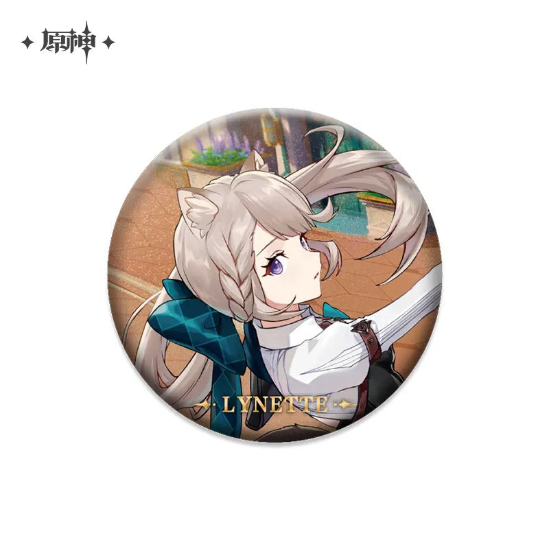 Genshin Impact Theme Character Badge