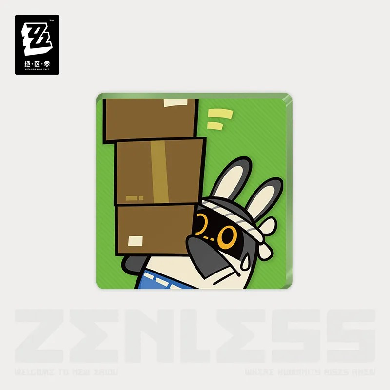 Zenless Zone Zero - En Nah, Enn Ennen! Series Bangboo Acrylic Fridge Magnet