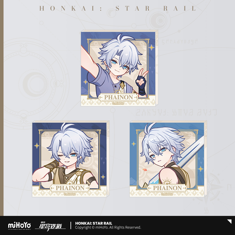 Pre-Order Honkai: Star Rail - Stranger Seeking the Dawn Series Phainon Acrylic Fridge Magnet
