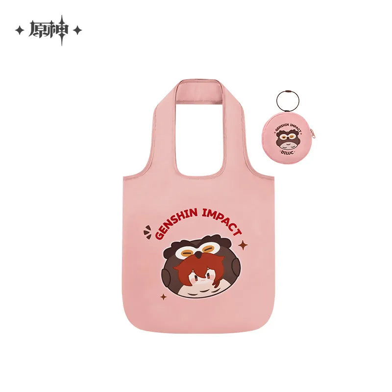 Genshin Impact - Teyvat Zoo Themed Foldable Shopping Bag