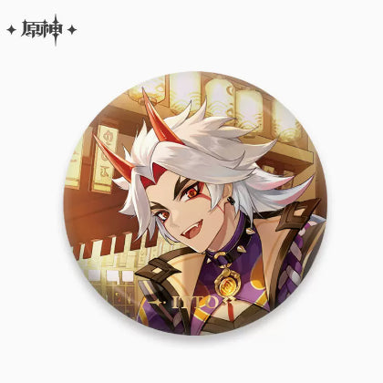 Genshin Impact Theme Character Badge