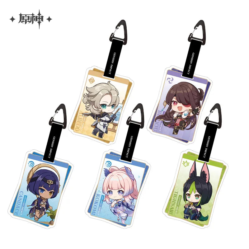 Genshin Impact - Teyvat Nature Discovery Tour Series Chibi Acrylic Keychain