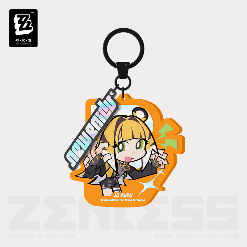 Pre-Order Zenless Zone Zero - New Eridu Series Chibi Keychain: Yunkui Summit