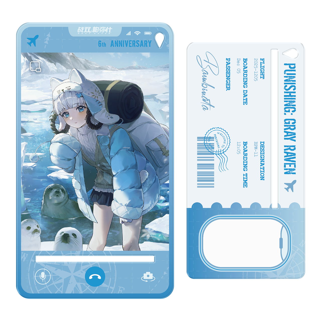 Pre-Order Punishing: Gray Raven - 6th Anniversary Echoes of Elsewhere Display Standee