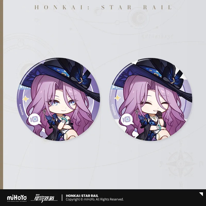 Honkai: Star Rail - Owlbert's Reception Room Series Badge Set