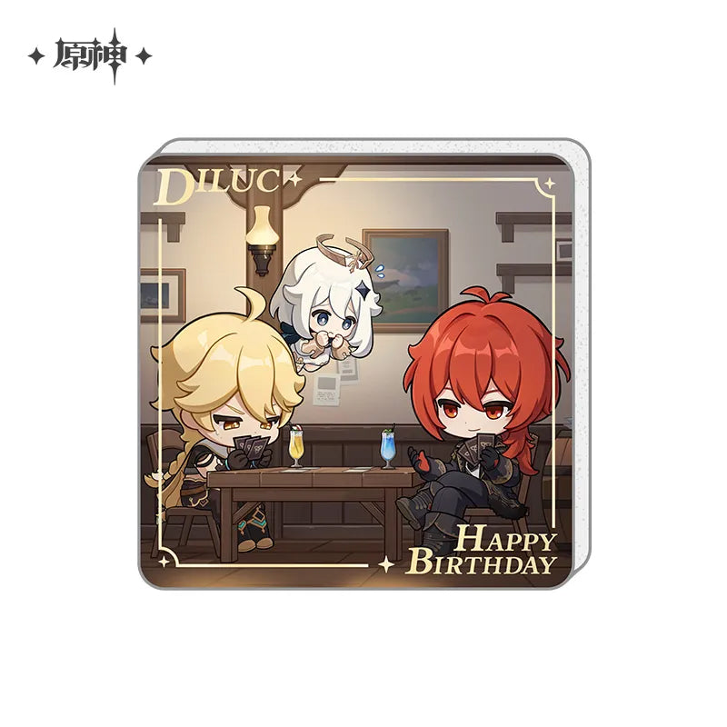 Genshin Impact - Auspicious Moments Series Acrylic Magnet