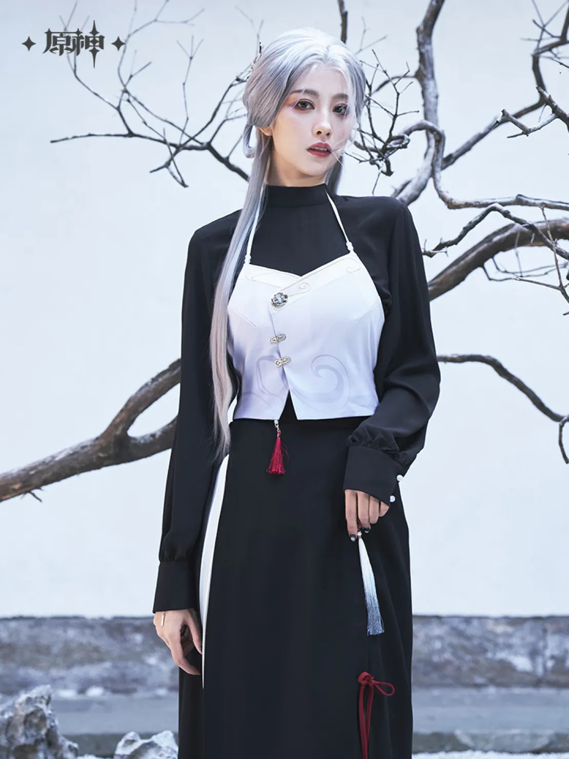 Pre-Order Genshin Impact - Shenhe Theme Impression Tank Top and Shirt Set