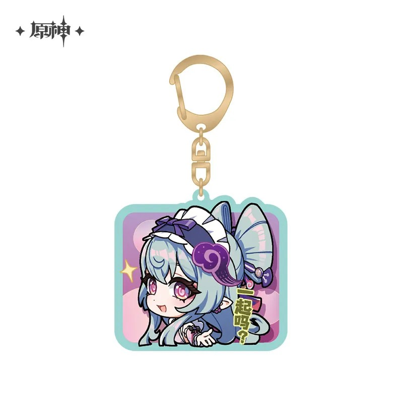 Genshin Impact - Inazuma Chibi Character Acrylic Keychain Ver.2