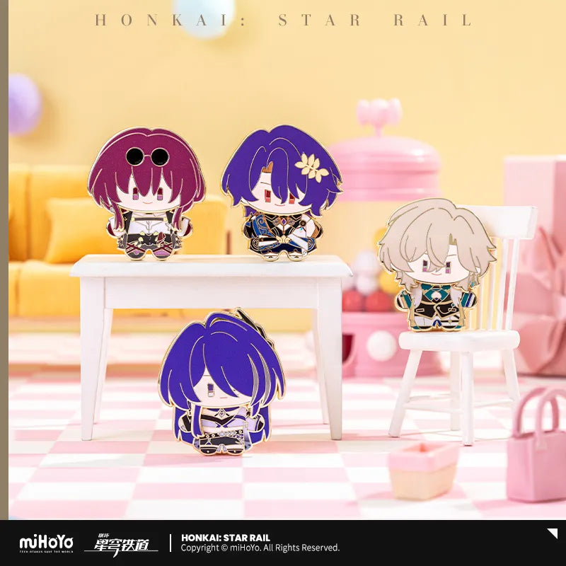 Pre-Order Honkai: Star Rail - Chibi Plushie Series Metal Badge