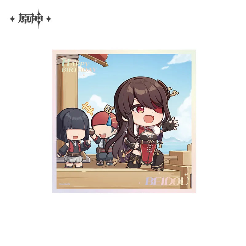 Genshin Impact - Auspicious Moments Series Mini Shikishi