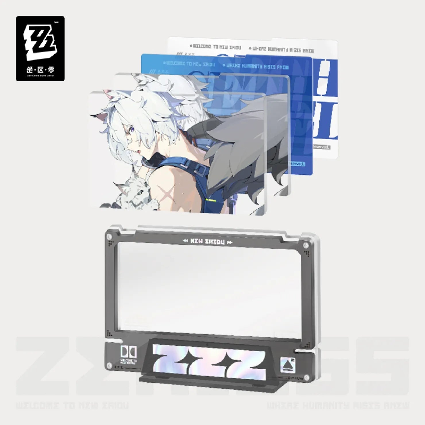 Zenless Zone Zero - Mindscape Cinema Layered Acrylic Block : Criminal Investigation Special Response Team