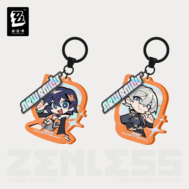 Pre-Order Zenless Zone Zero - New Eridu Series Chibi Keychain: Random Play